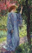 Guy Rose The Blue Kimono oil painting artist